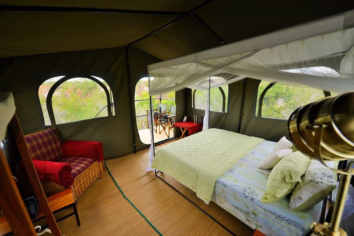 Nyamiruba camp, Nyerere National park, Selous game reserve accommodation