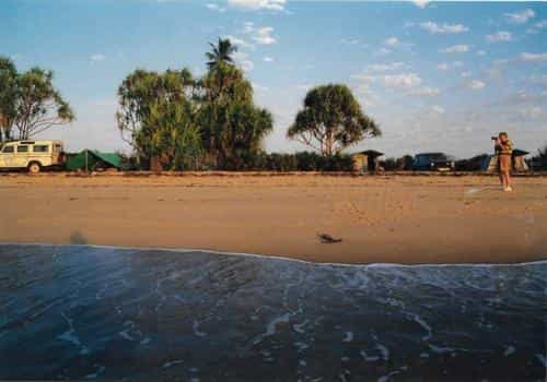 Uncle Tom, Saadani Camp on Day 1, 1995